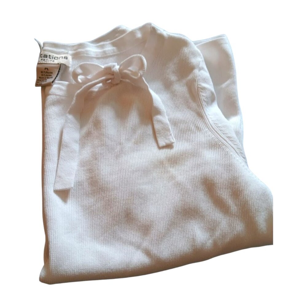 Women's PL Notations Petite Casual Knit Sweater